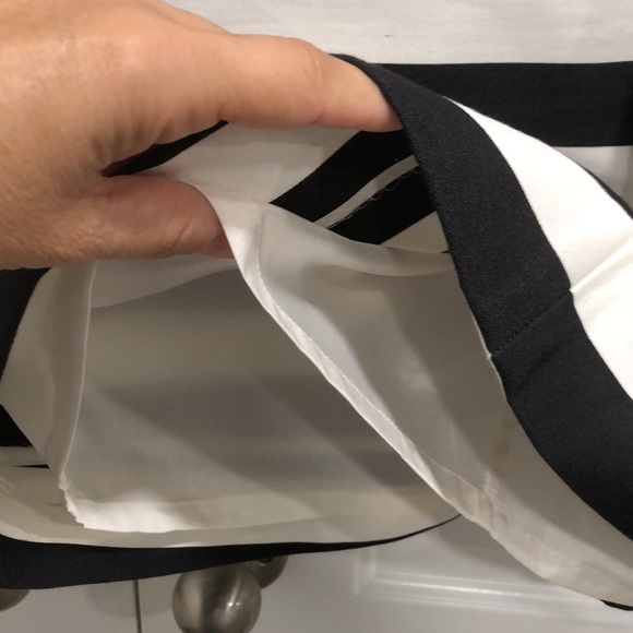 NWOT! - KATE SPADE ‘Marilella’ Cotton & Silk Blend Stripe Dress w/Gold Zipper - Picture 6 of 10